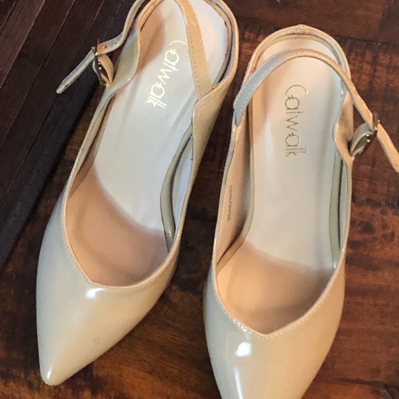 Catwalk Nude Stilettos Shoes heels - Picture 4 of 6